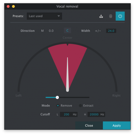 Vocal Removal